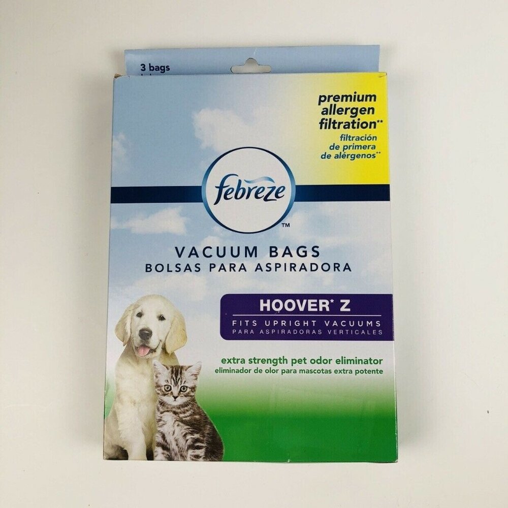 Bissell Febreze Hoover Style Z Bag with Pet Odor Eliminator Scent, 28V4V…